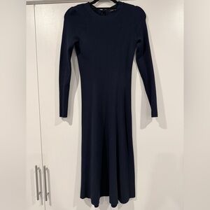 BANANA REPUBLIC navy blue sweaterdress